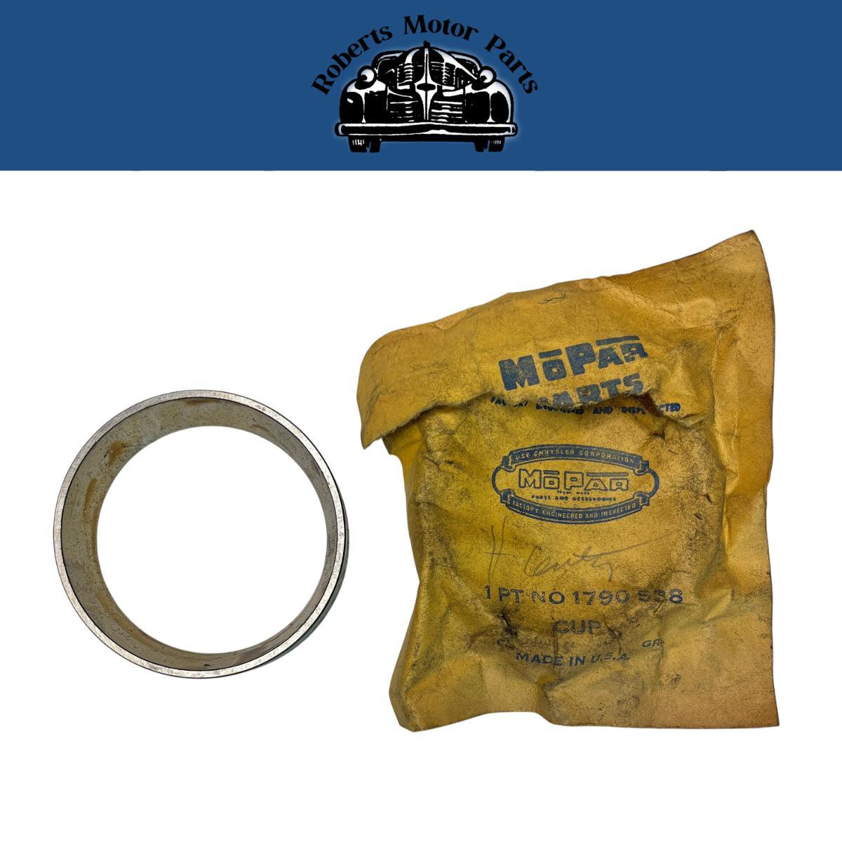 New Old Stock Front Wheel Bearing Inner Cup For 1958-1973 Dodge Truck #1790538