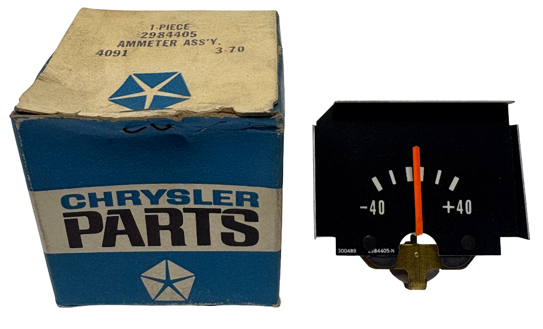 New Old Stock Ammeter Gauge for 1970-71 Plymouth Dodge A Body Models #2984405