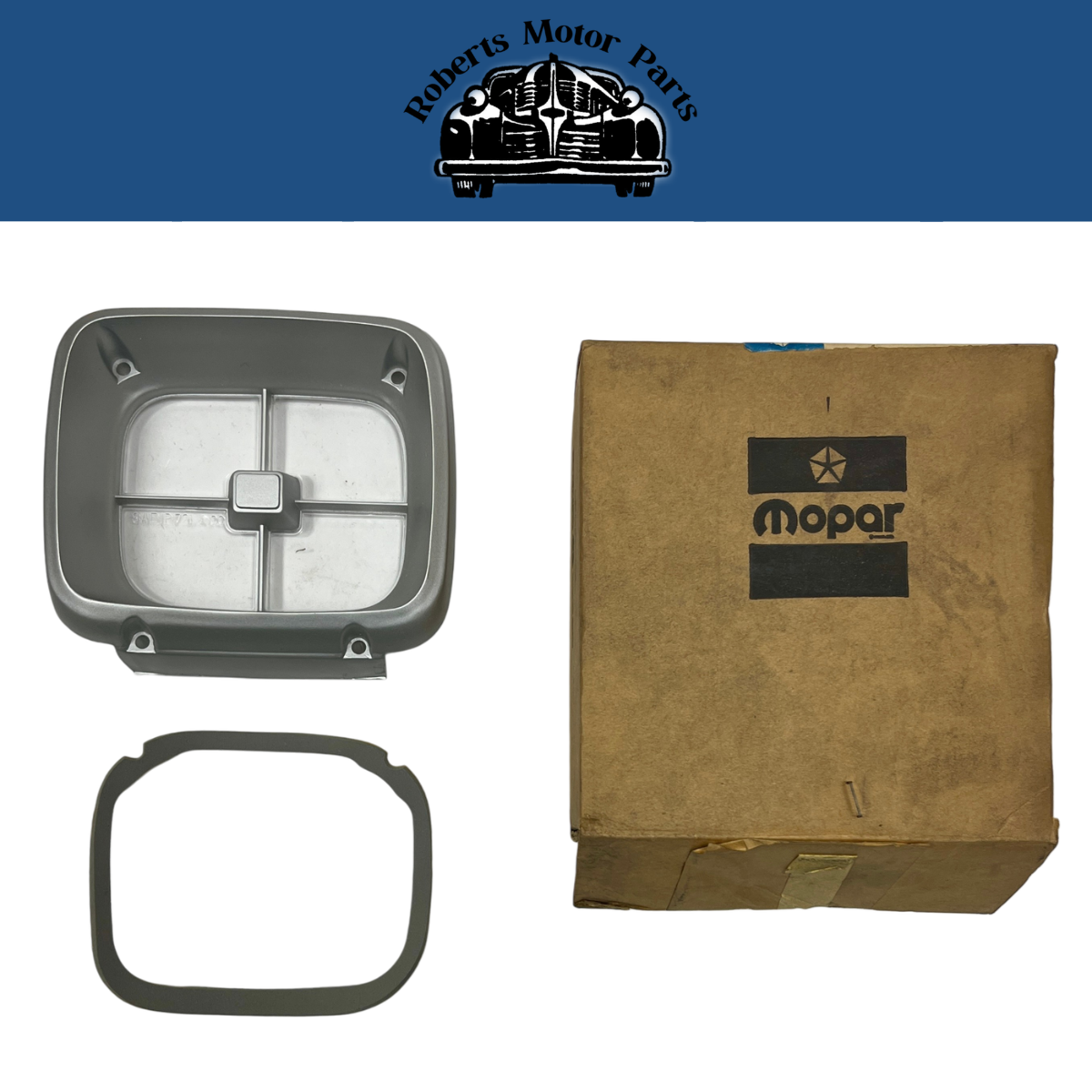 New Old Stock Park Lamp Lens & Gasket Package For 1972 Dodge A-Body #3621802