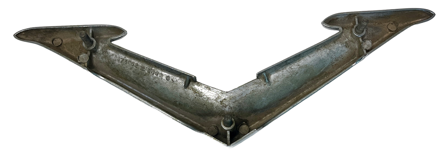 New Old Stock Trunk V Ornament for 1953-54 Desoto Models Mopar #1475962