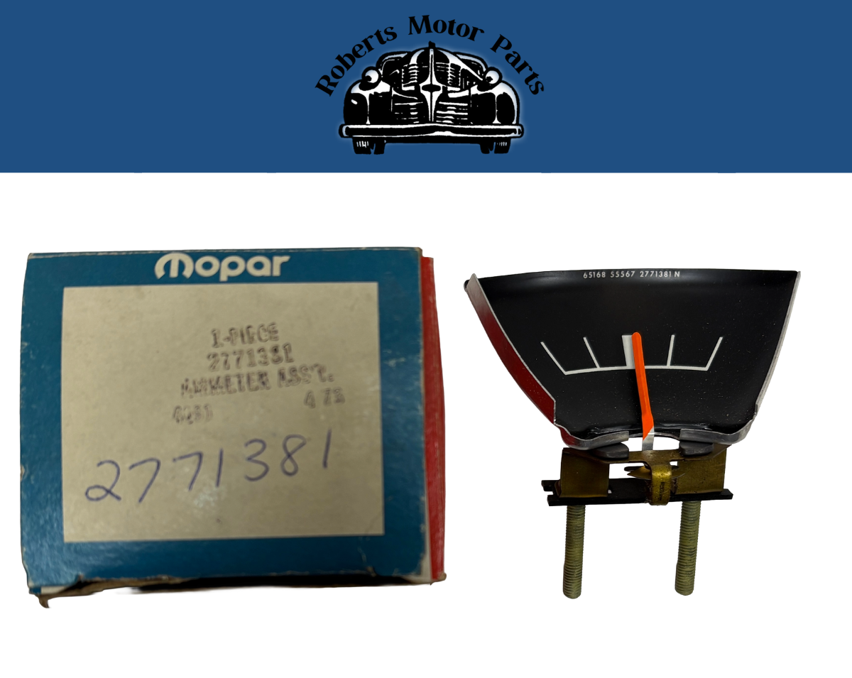 New Old Stock Ammeter Gauge For 1967 Dodge Polara & Monaco Models Mopar #2771381