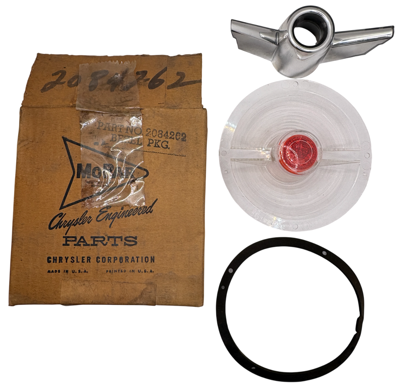 New Old Stock Back Up Lens & Bezel for 1960 Dodge Matador/Polara #2084262