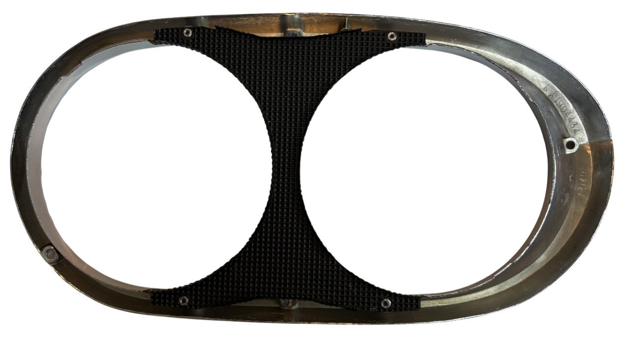 New Old Stock Right Headlamp Bezel For 1962 Chrysler Models Mopar #2099680