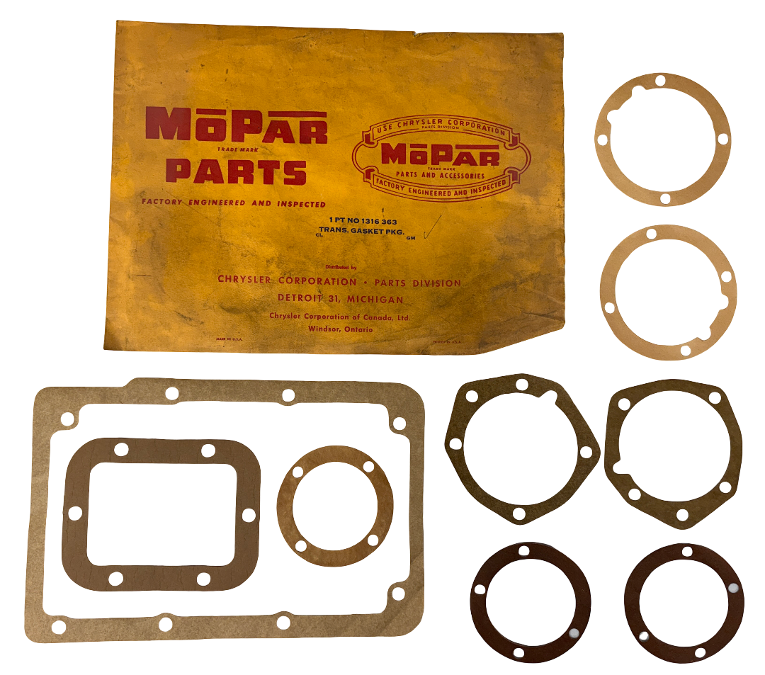 New Old Stock 5 Speed Trans Gasket Package for 1950-56 Dodge Truck #1316363