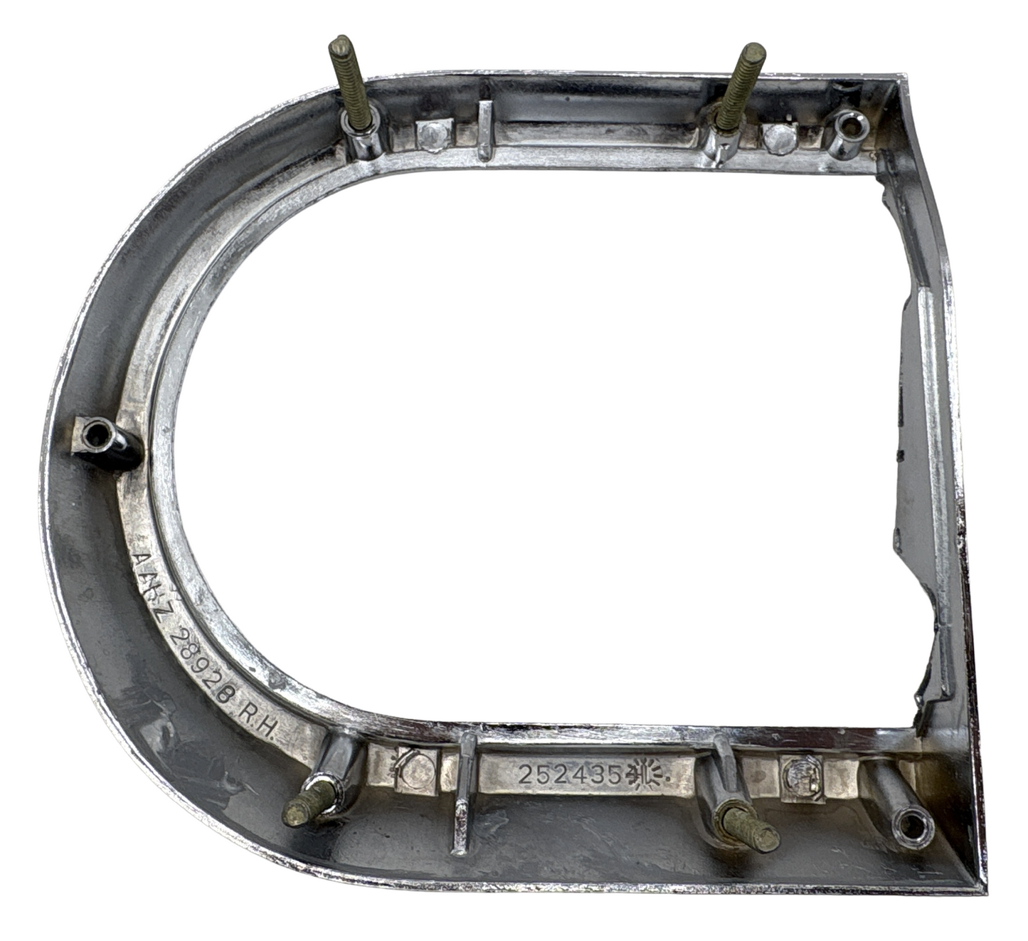 New Old Stock Right Outer Tail Stop & Turn Signal Bezel 1965 Dodge Dart #2524354