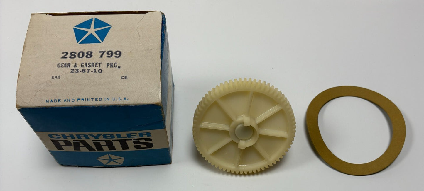 New Old Stock Wiper Motor Gear for 1968 3 Speed Prestolite Models Mopar #2808799