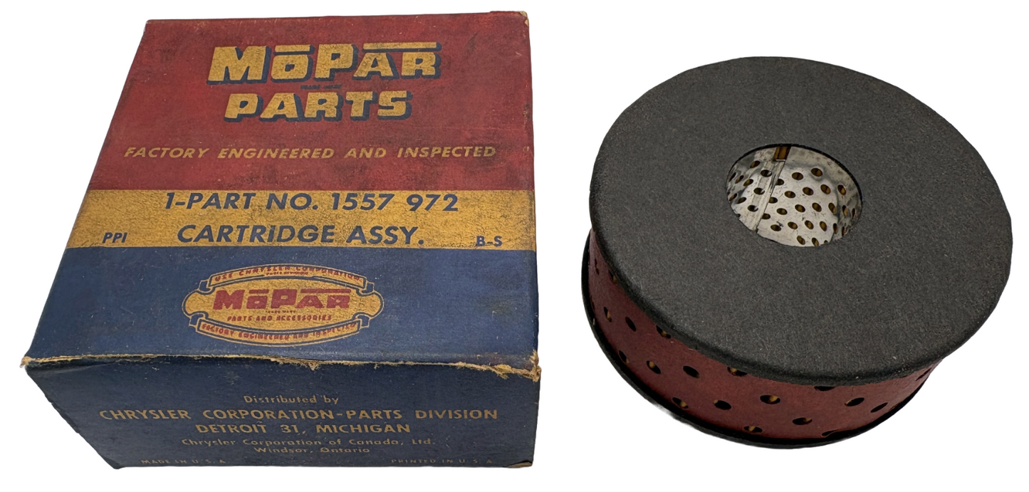 New Old Stock Power Steering Pump Filter For 1954-59 Mopar Models #1557972
