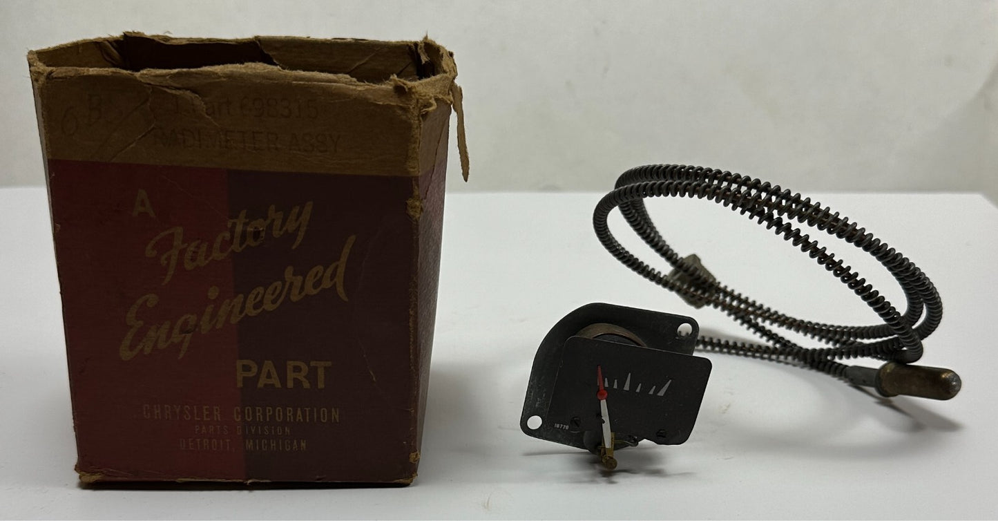 New Old Stock Temp Gauge for 1939 Dodge Models Mopar #698315