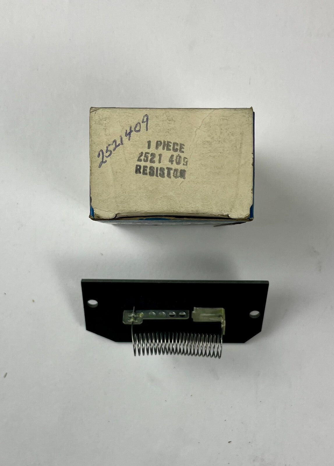 NOS Mopar Heater Blower Motor Resistor 1965-74 Defroster Motor Resistor #2521409