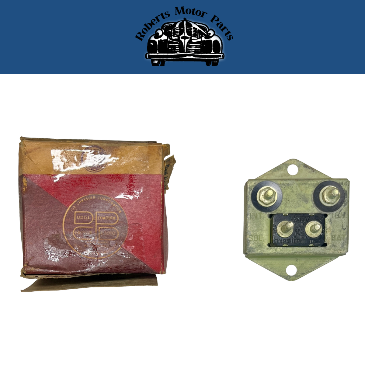 Chrysler Dodge Desoto Transmission Circut Breaker and Resistor 1949 to 1954