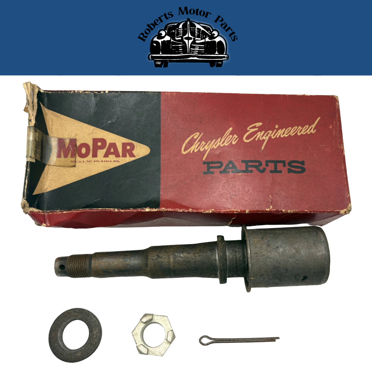 New Old Stock Lower Control Arm Shaft Package For 1963-65 B Body Models #2808579