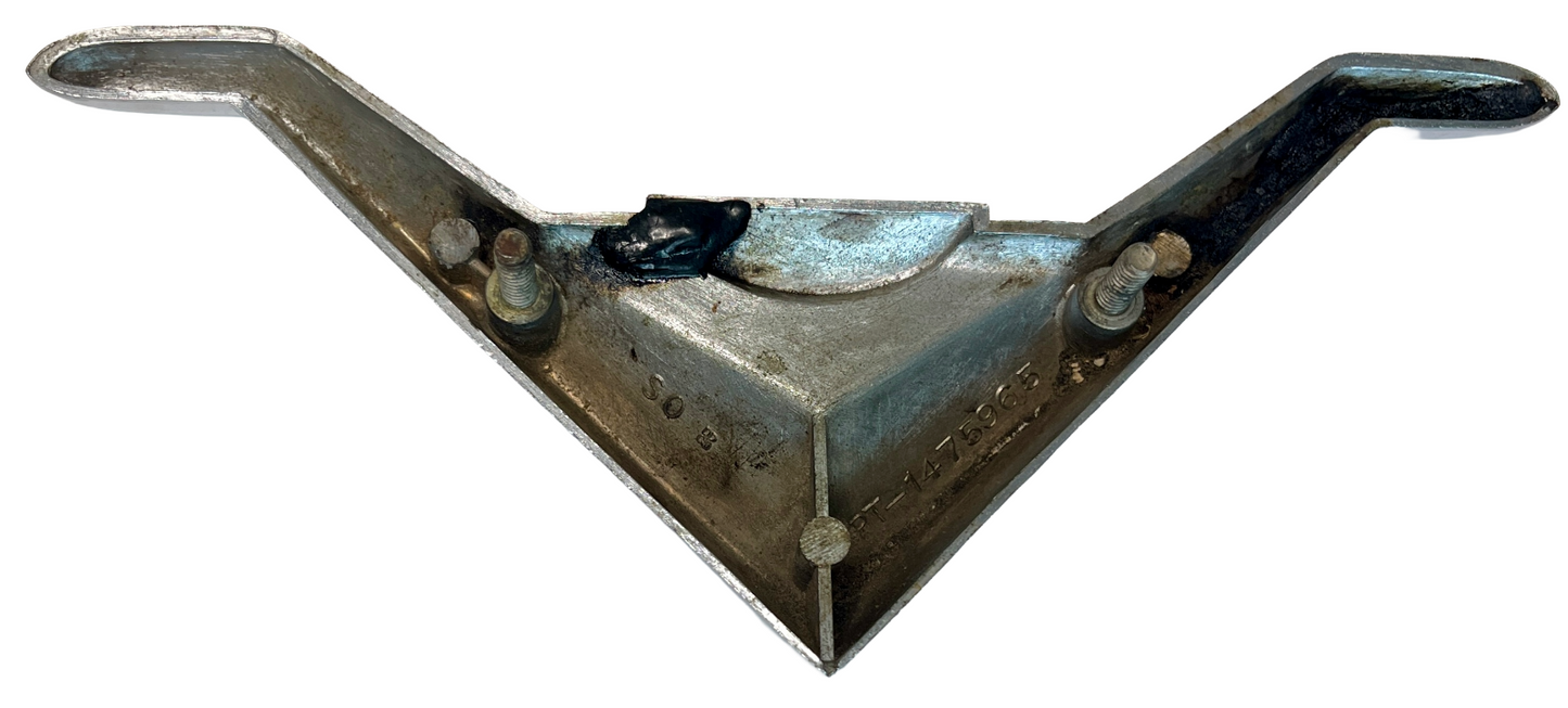 New Old Stock Deck Lid Ornament for 1952 Chrysler & Desoto Models #1475965