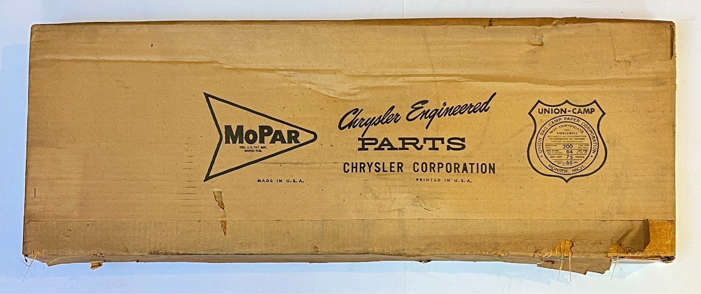 New Old Stock Bright Left Grille Assy. for 1959 Plymouth Models Mopar #1903631