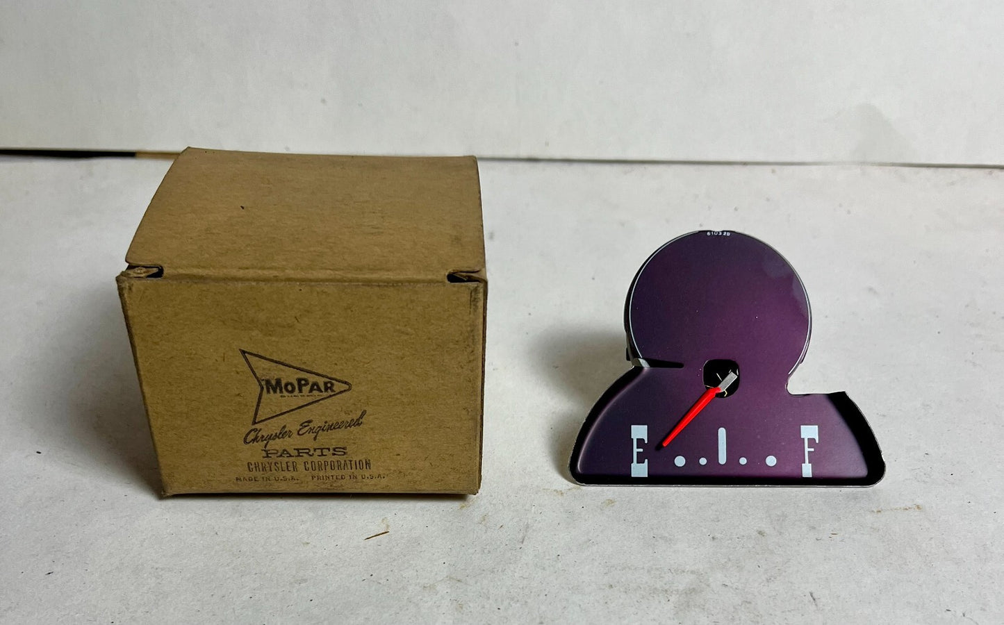 NOS Mopar Fuel Gauge 1963 Plymouth Savoy Belvedere Fury Sport Fury #2290577