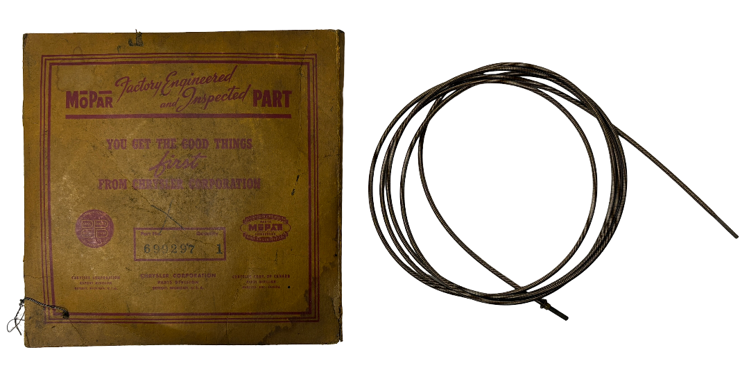 New Old Stock Over Drive Speedometer Core Shaft Cable for 1939 Models #699297