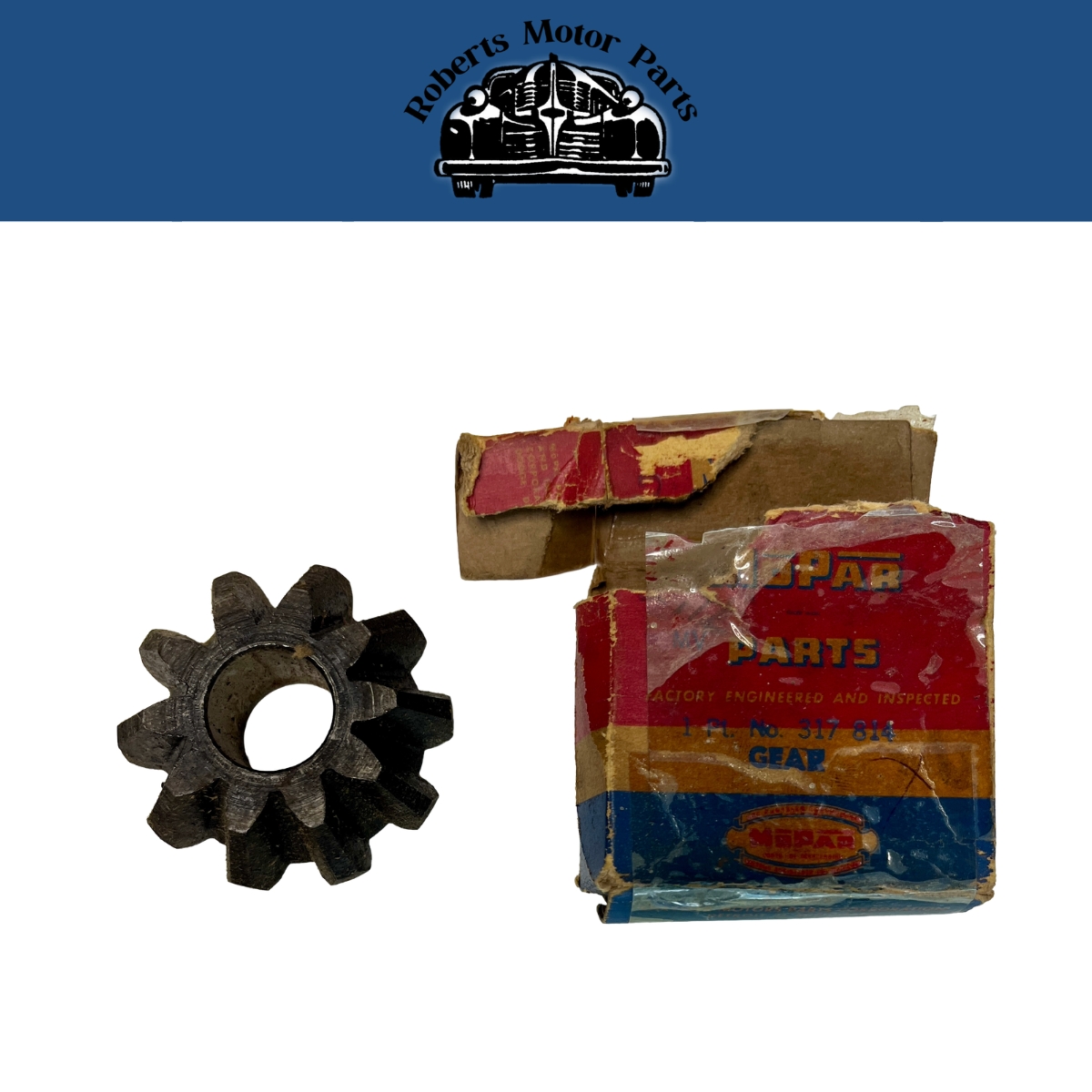 New Old Stock Differential Pinion Gear 10 Tooth For 1928-1936 Mopar #317814