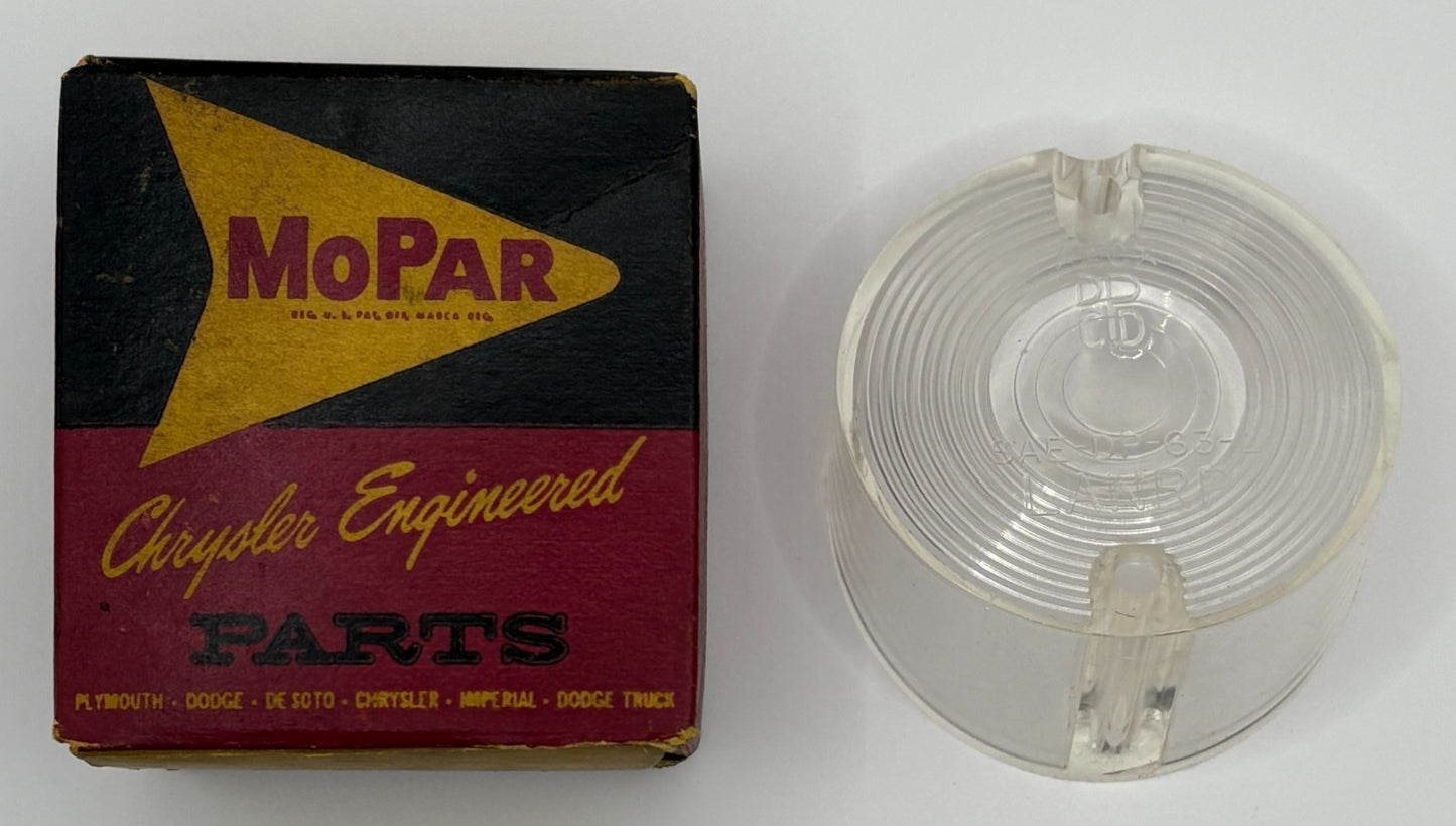 New Old Stock Parking Light Lens Cover for 1961-62 Lancer & Valiant #2188279