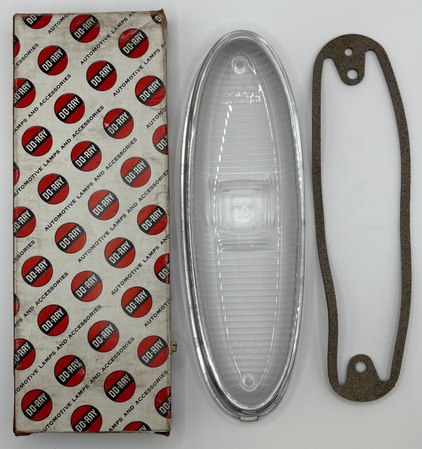New Old Reproduction Stock Parking Light Lens w/ Gasket for 1963 Models #2421133