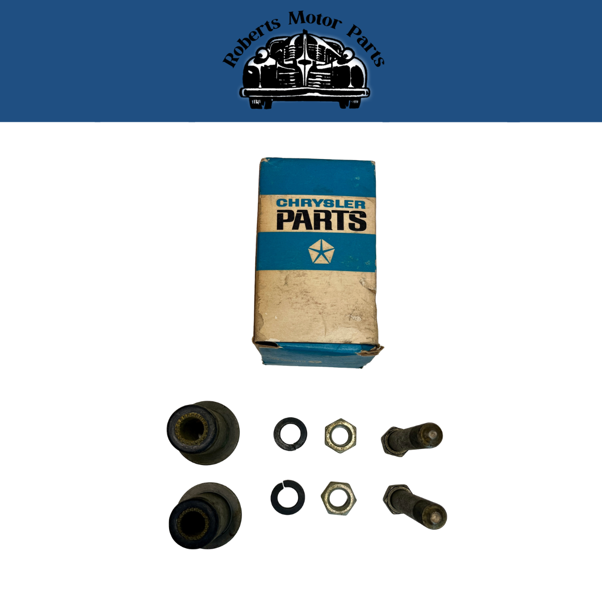 New Old Stock Upper Control Arm Bushings For 1957-1958 Mopar Models #1881649