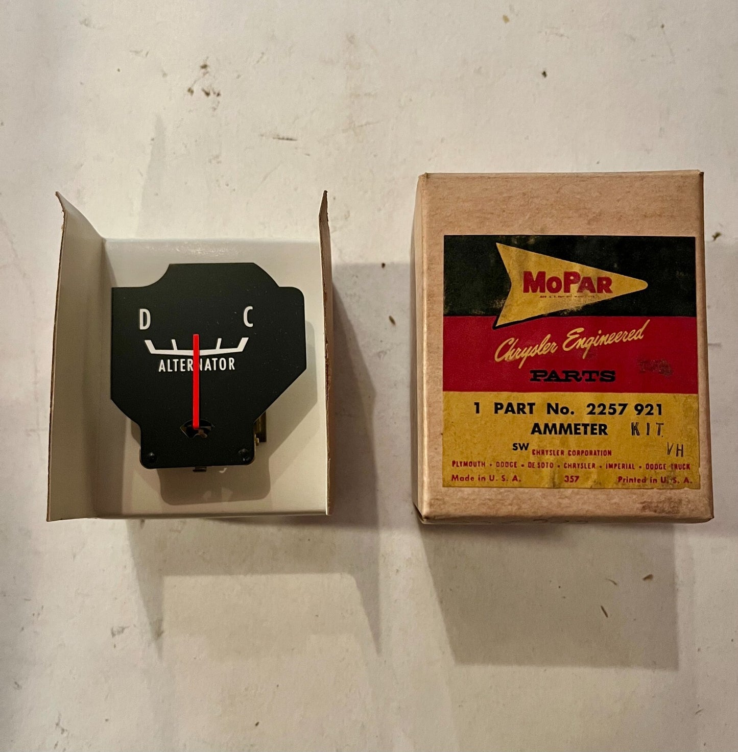 NOS Mopar Ammeter 1962 Dodge Lancer Models #2257921