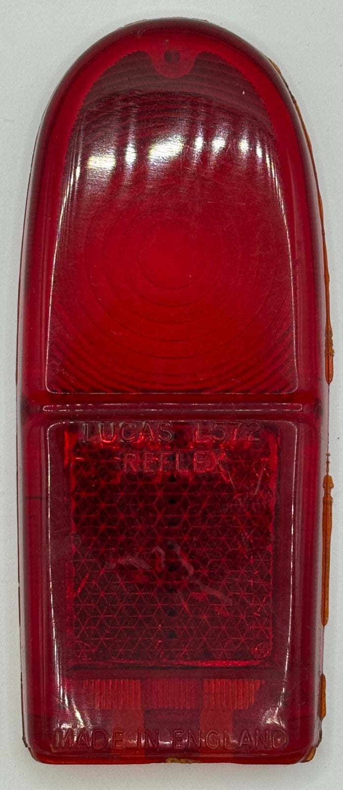 New Old Stock Lucas L572 Reflex Red Lens for Hillman Minx Singer Gazelle #575762