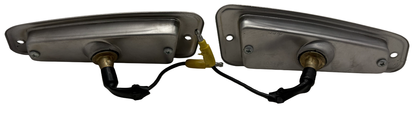 New Old Stock Side Marker Lamp Pair For 1970-1971 Imperial #3403430 & 3403431