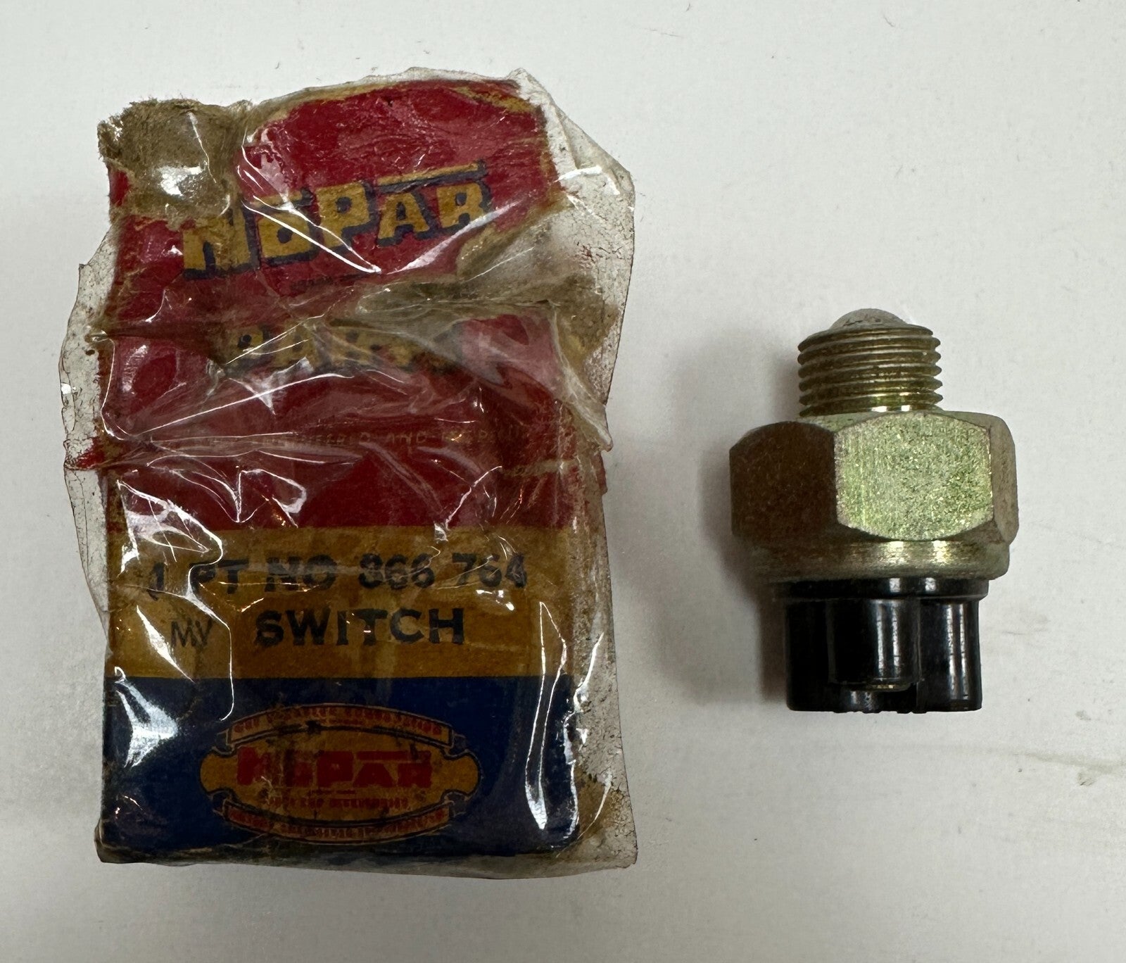 New Old Stock Neutral Safety Switch for 1941-42 Models Mopar