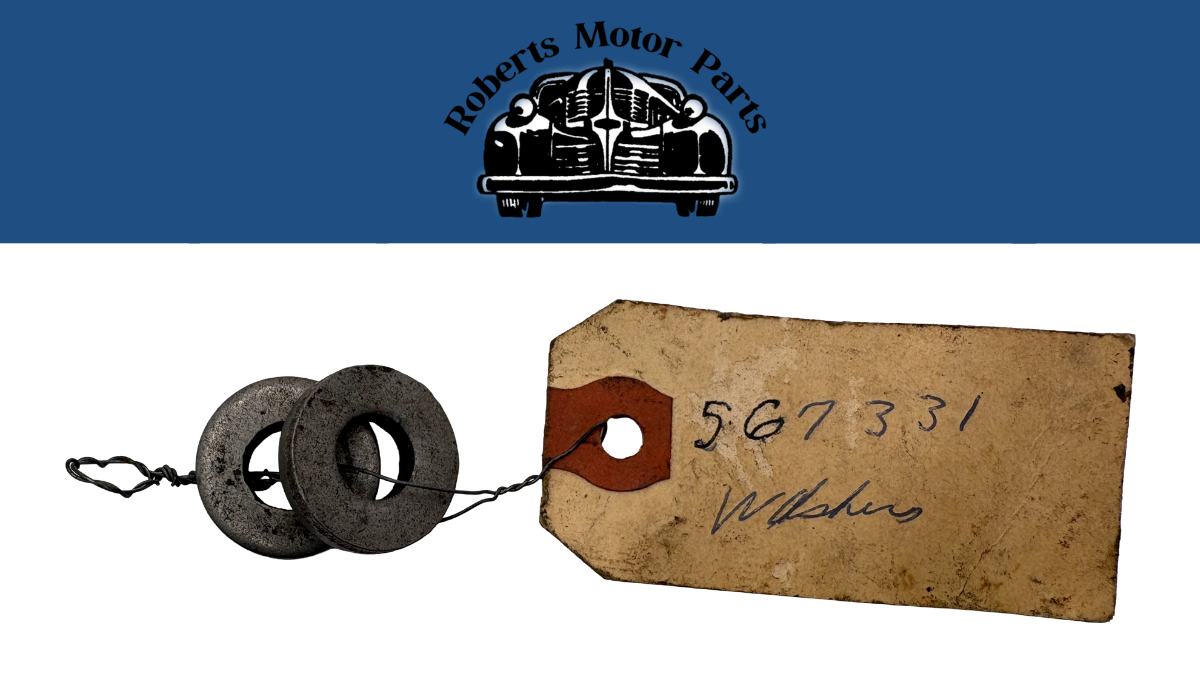 New Old Stock Power Steering Pump Pulley Spacer Pair 1957-1958 Mopar V8 #567331