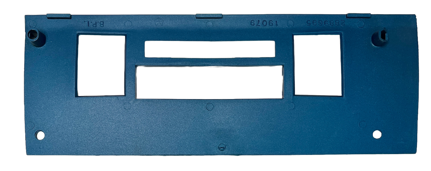 New Old Stock Blue Dash Radio Bezel For 1968-1969 Plymouth Dodge B-Body #2889695