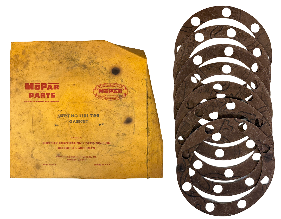 New Old Stock Rear Axle Shaft Gasket for 1948-56 Dodge Truck Models #1191796
