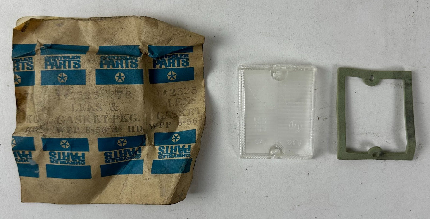 NOS Mopar Left Back Up Lens 1964 Plymouth Valiant Models #2525278