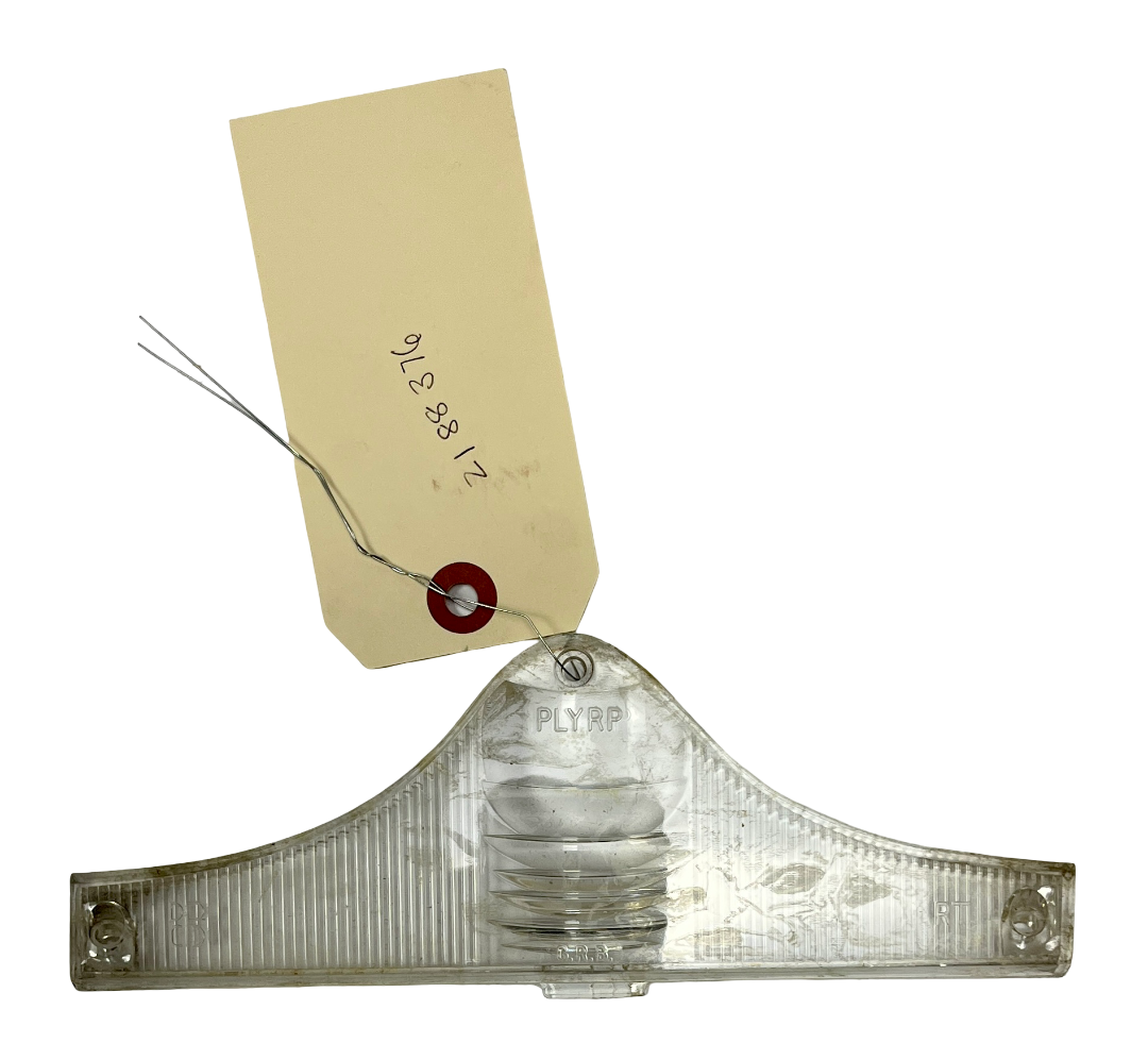 New Old Stock Right Parking Light Lens for 1961 Plymouth Models Mopar #2188376