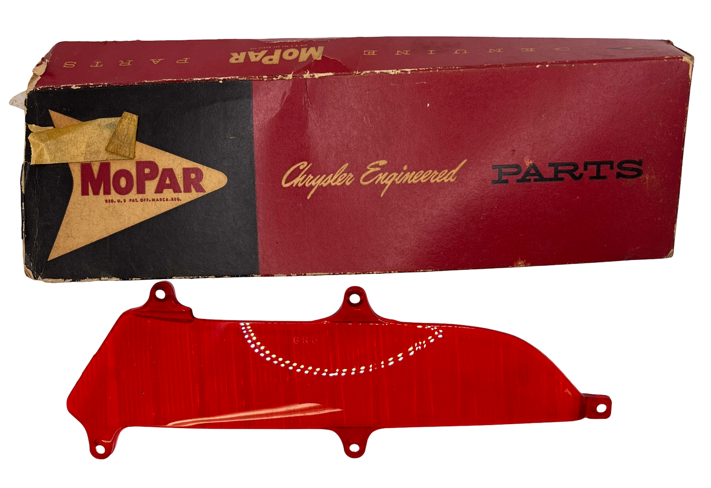 New Old Stock Right Outer Tail Lens for 1961 Dodge Dart Models Mopar #2094734