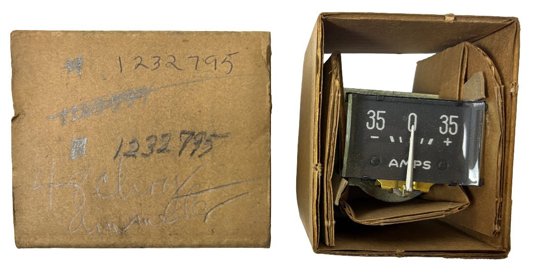 New Old Stock Ammeter Gauge for 1942-48 Chrysler Models Mopar #1232795