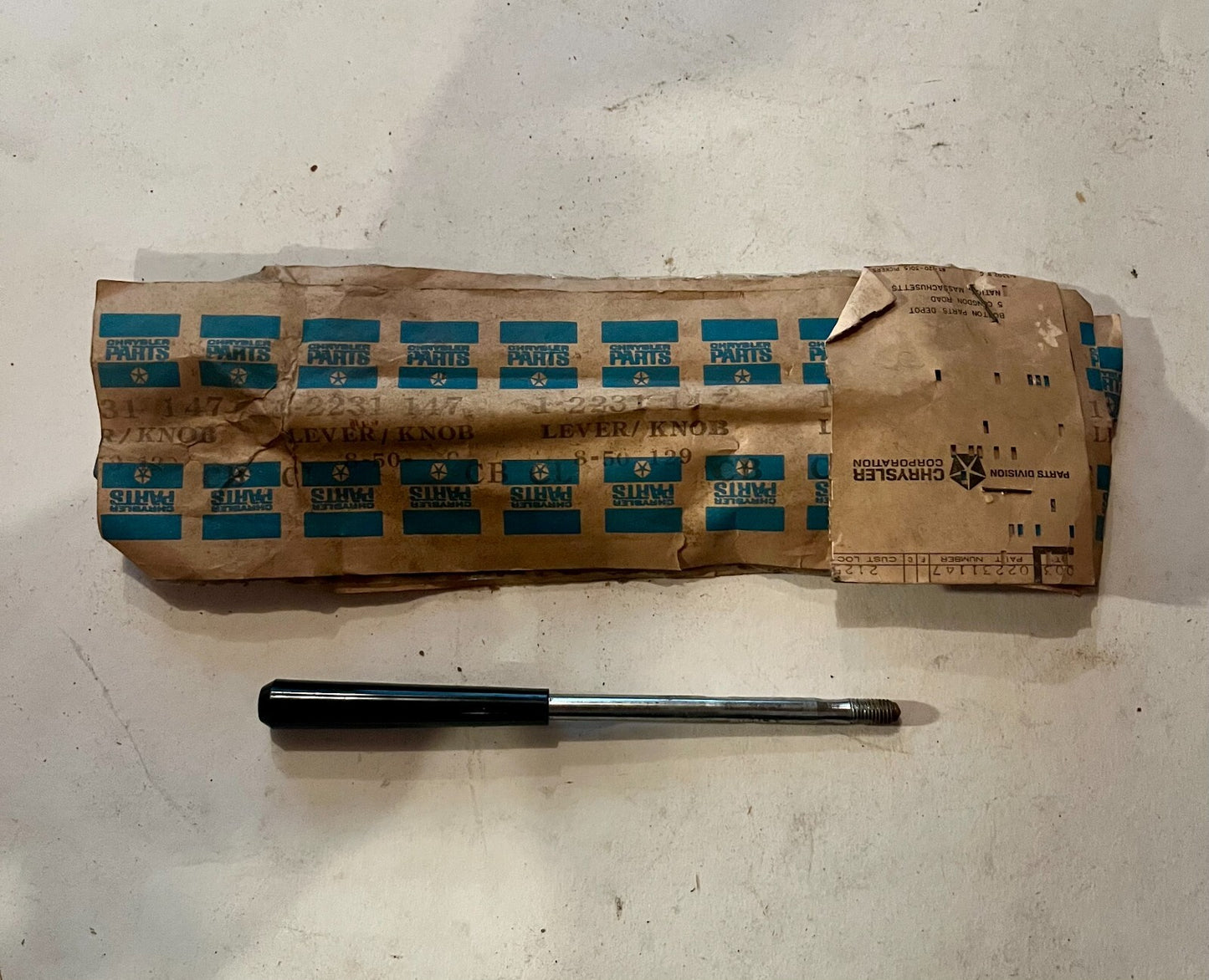 NOS Mopar Turn Signal Lever 1963-8 Dodge Truck Models #2231147