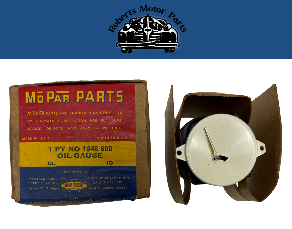 New Old Stock Oil Gauge For 1956 DeSoto Models Mopar #1648800
