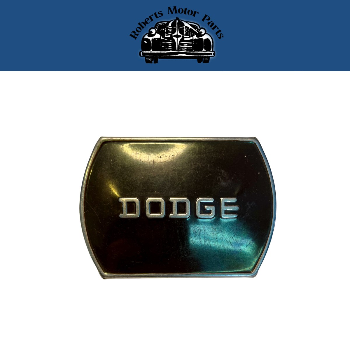 New Old Stock Center Dash Emblem for 1937 Dodge Cars
