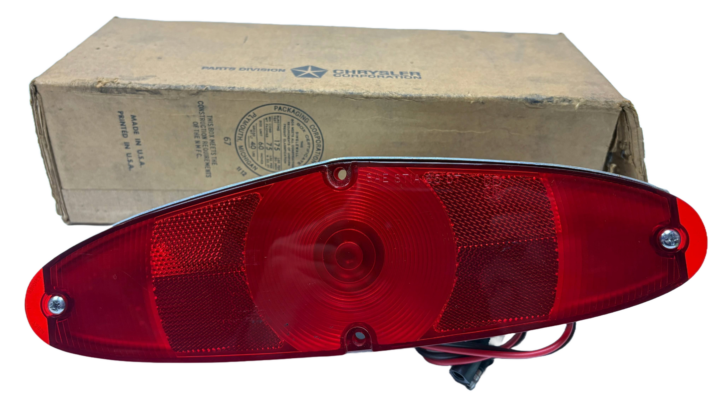 New Old Stock Right Tail Lamp Assembly for 1970-71 Dodge Truck Models #2958021