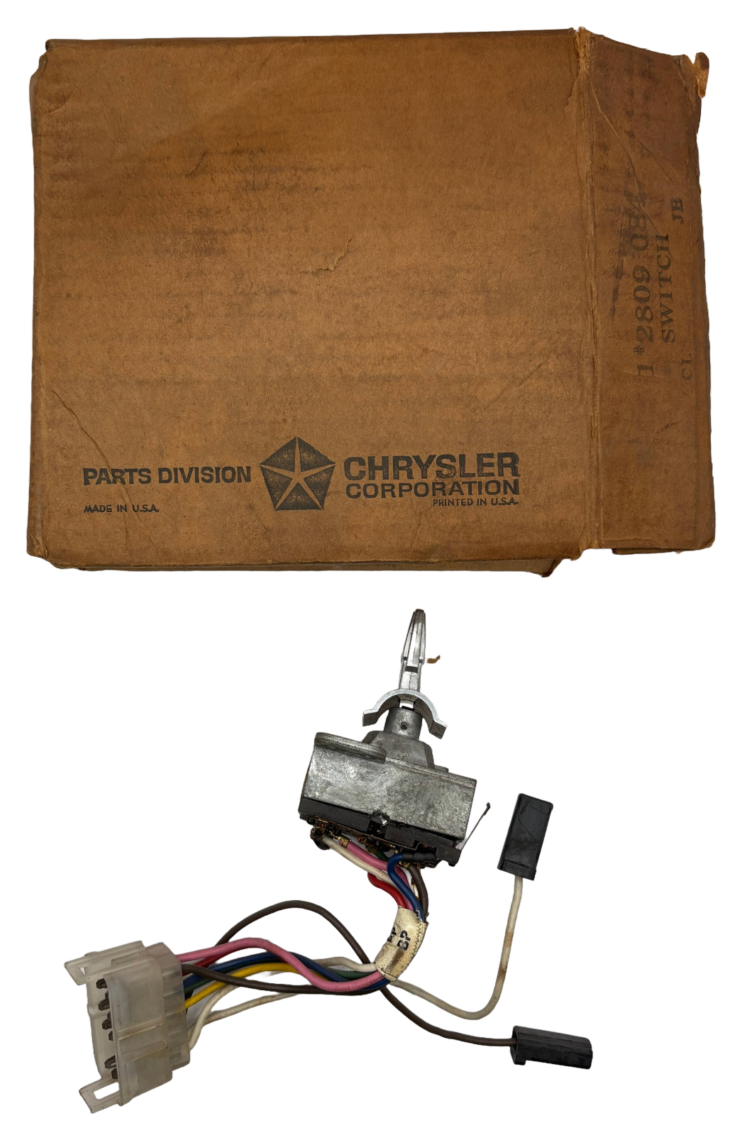 New Old Stock Variable Speed Wiper Switch For 1967-68 Chrysler Models #2809084