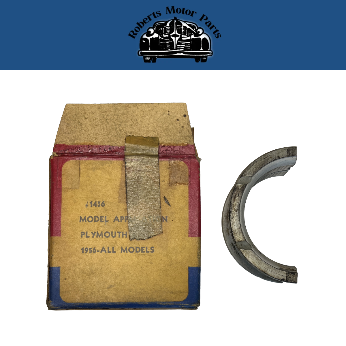 New Old Stock Mopar #3 Main Bearing Half .002 US 1956-1958 Plymouth 318 #1643147