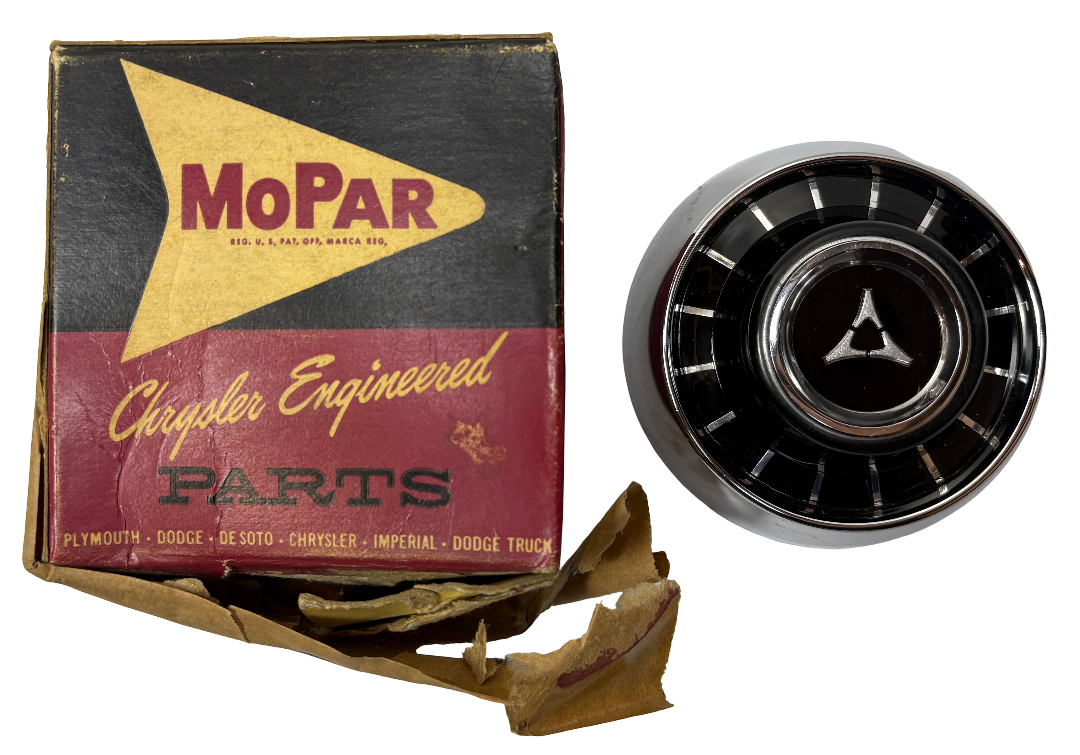 New Old Stock Steering Wheel Center Horn Button for 1963-64 Dodge 880 #2401206