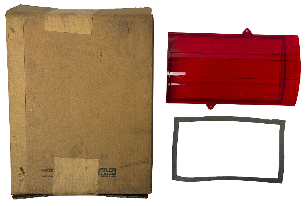New Old Stock Right Tail Lens for 1972-73 Plymouth Fury Wagons #3514406