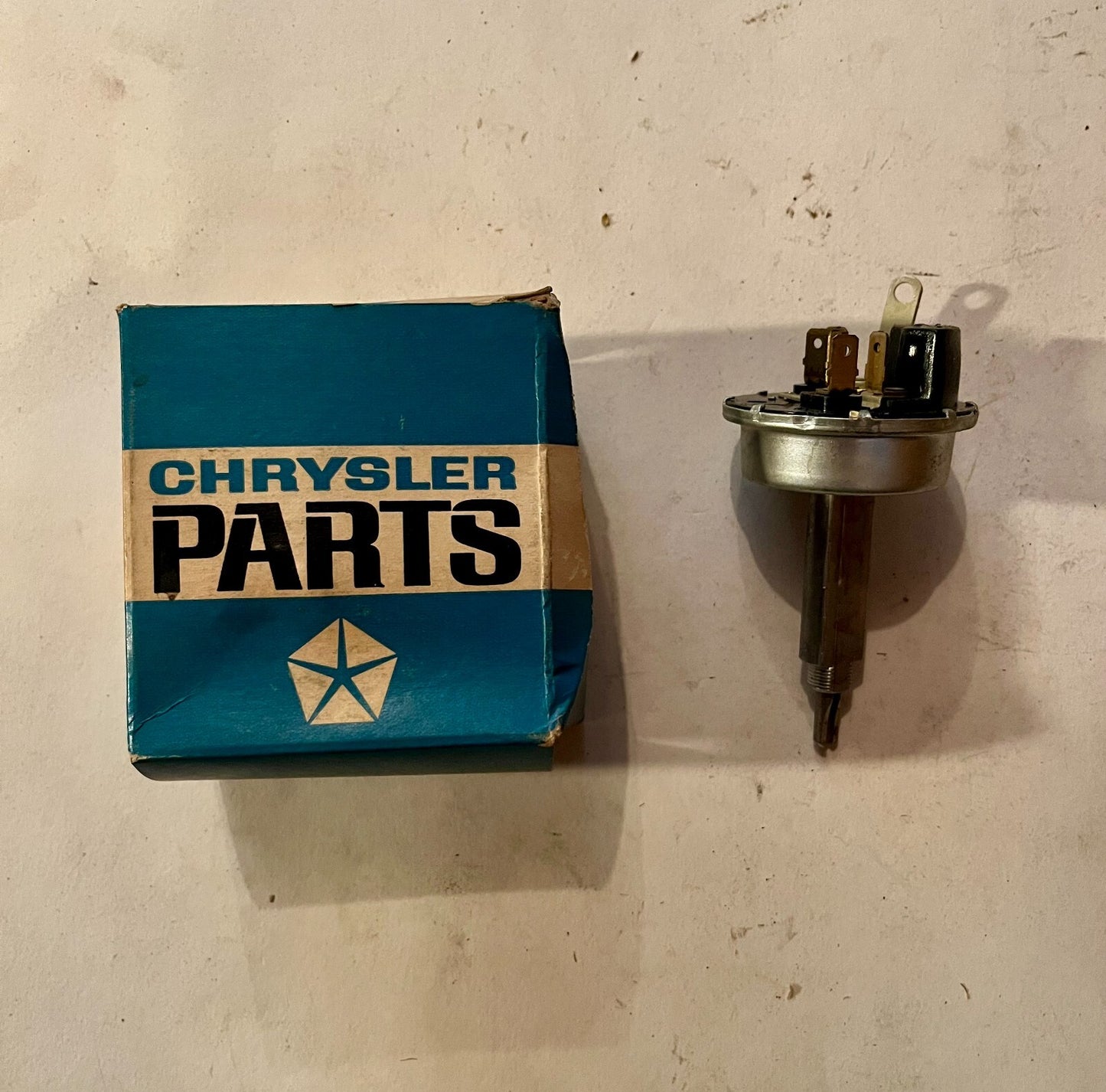 NOS Mopar Wiper Switch 1962-3 Dodge 1963 Chrysler Variable Speed #2256514