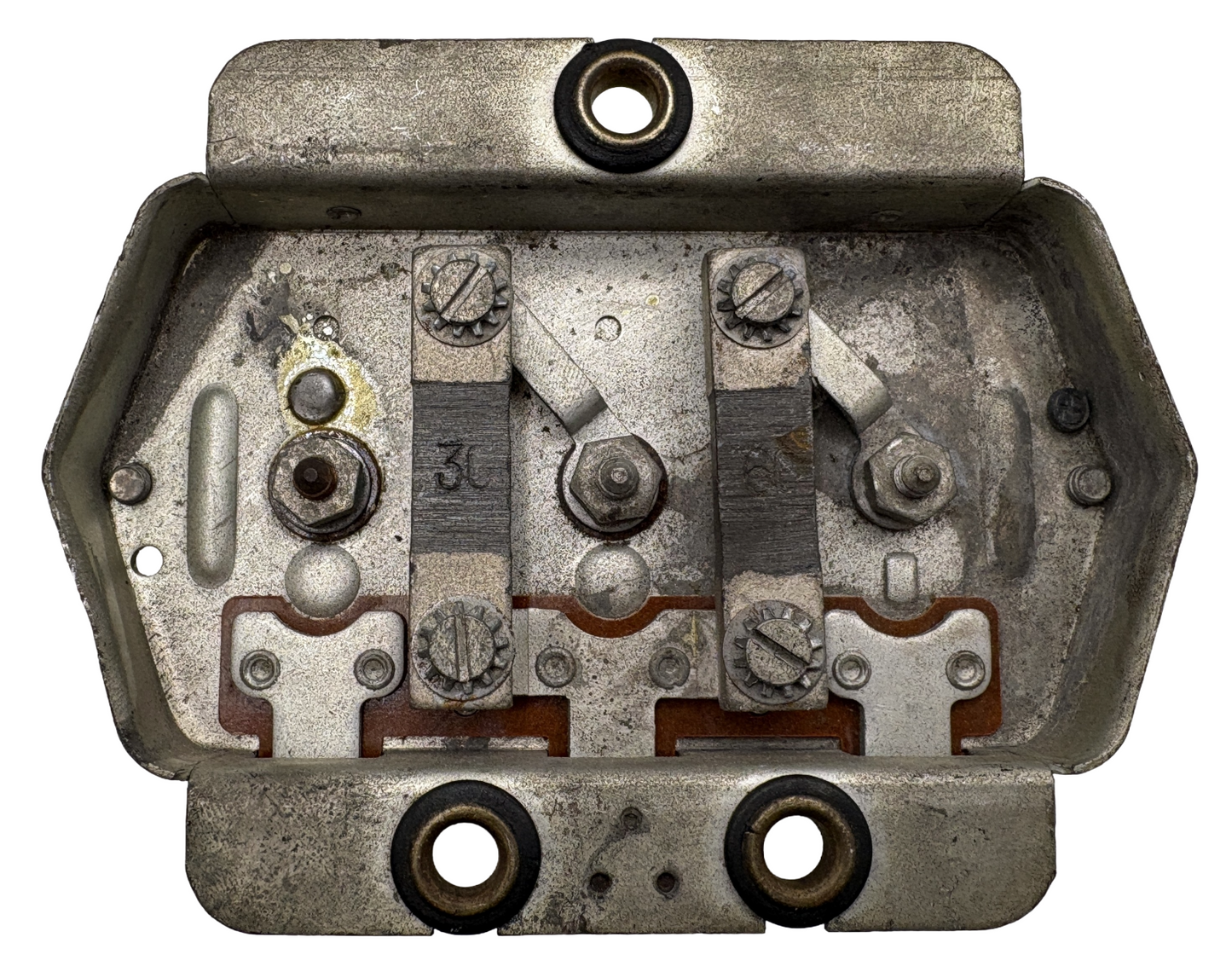 New Old Stock Autolite Voltage Regulator For Some 1942-1955 Models #VRS-4010-A