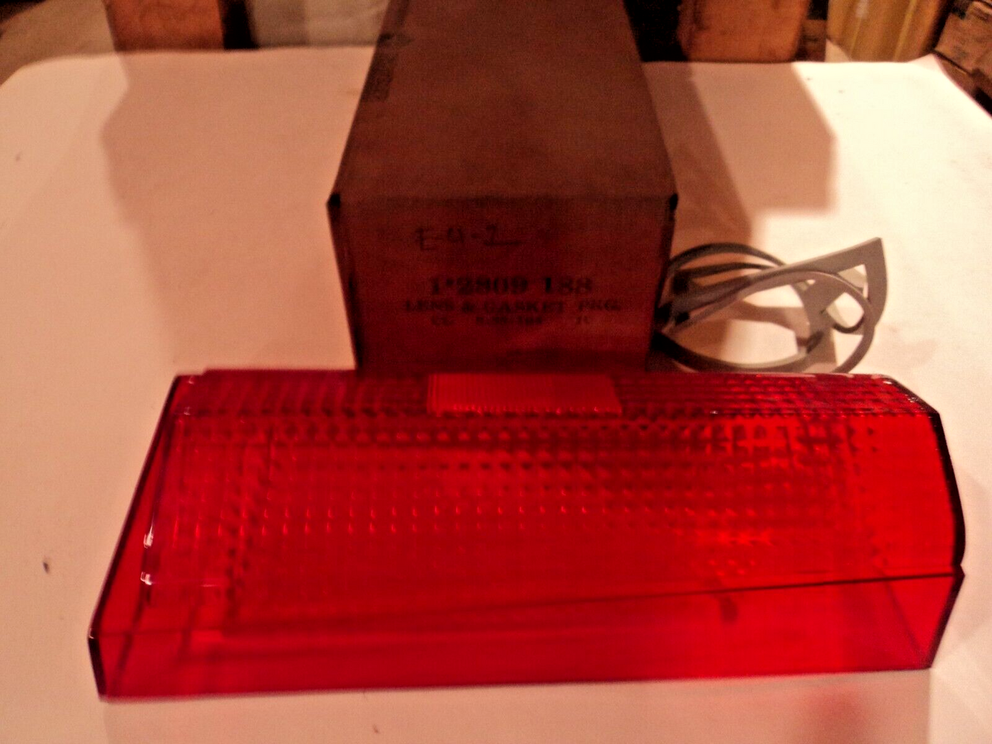 NOS Right Tail Light Lamp Lens for 1968 Dodge Polara 2809188