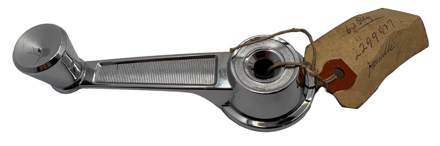 New Old Stock Window Crank Chrome Handle for 1963-67 Mopar Models #2299927
