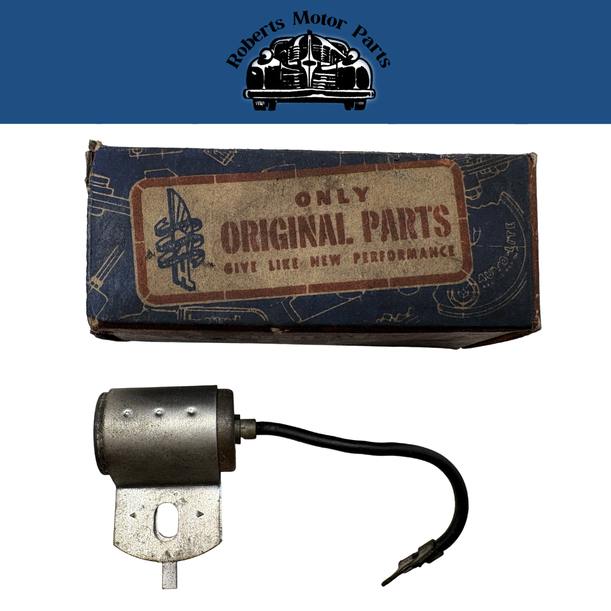 New Old Stock Autolite Distributor Condenser Various 1928-1983 #IAT-3076ES
