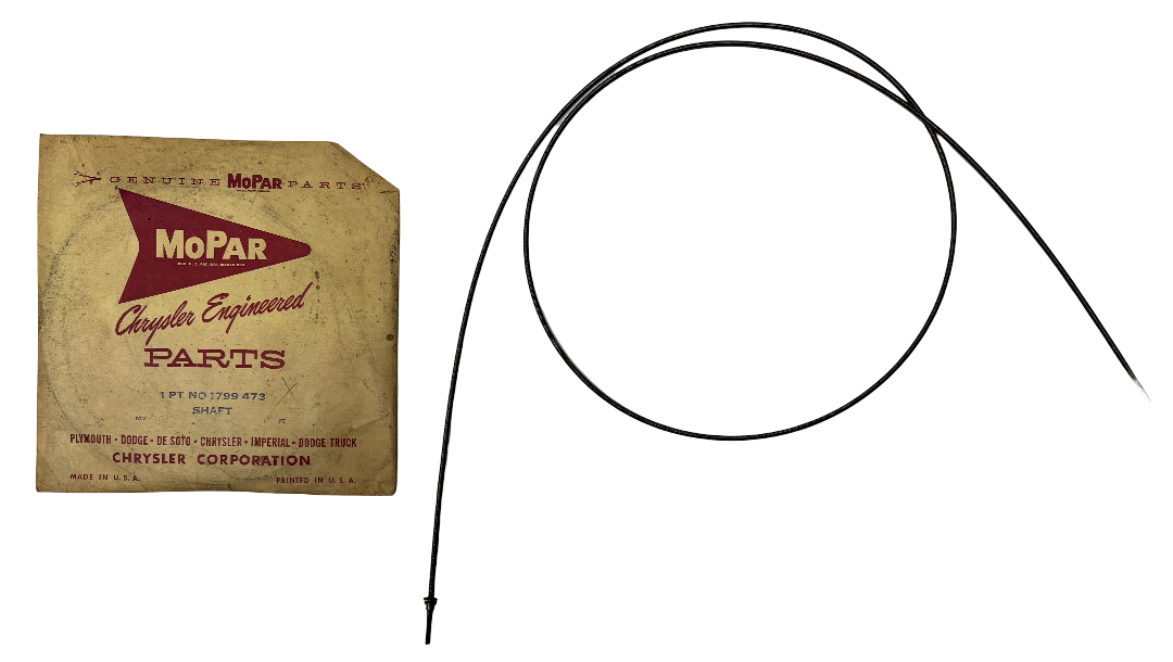 New Old Stock Speedometer Cable Shaft for 1949-53 Models Mopar #1799473