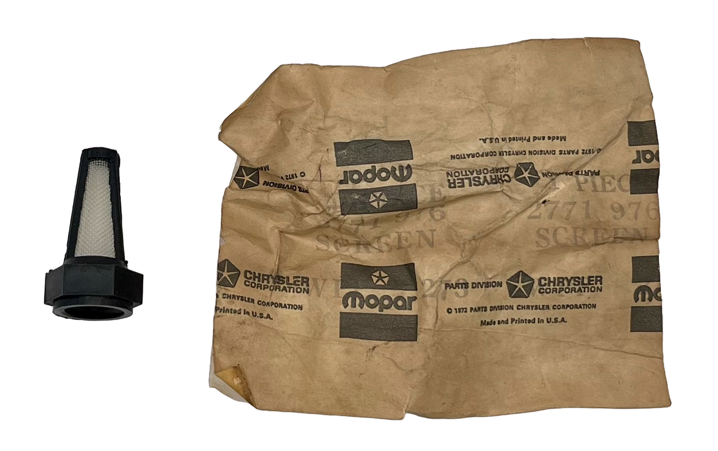 New Old Stock Washer Reservoir Filter for 1967-74 Models Mopar #2771976