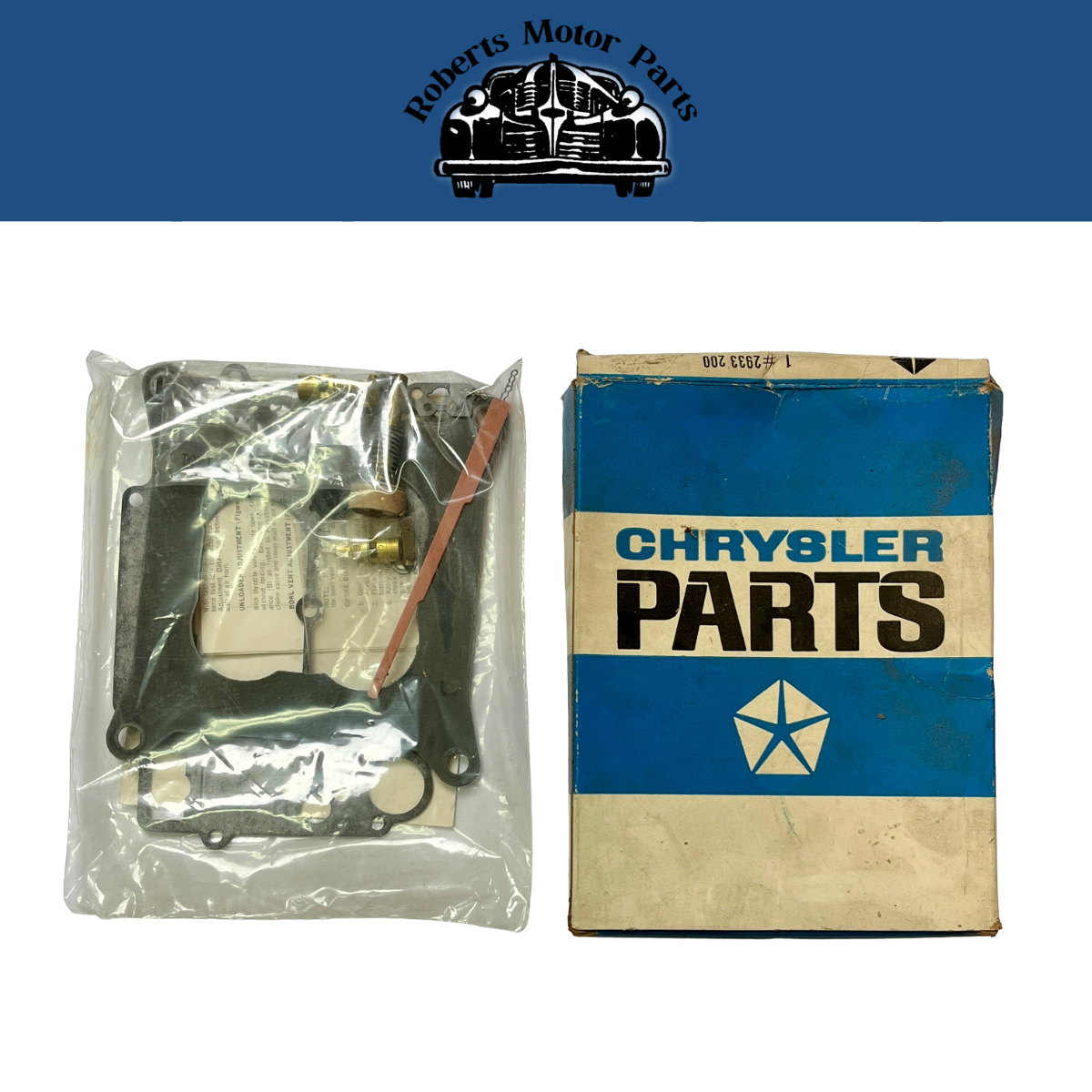 New Old Stock Carb Kit for 1969 Models With 340 Cubic Inch Displacement #2933200